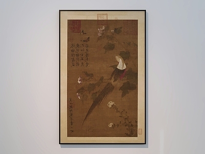 中式挂画 挂画 装饰画 墙画 画框 壁画