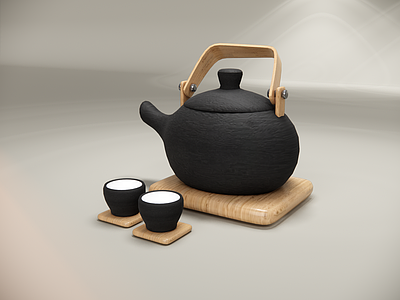 日式茶具 茶具 茶壶 侘寂风 禅意 摆件