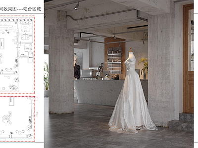婚纱店 婚纱摄影店 全套施工图纸
