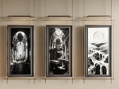 轻奢挂画 法式挂画 法式装饰画 美式挂画