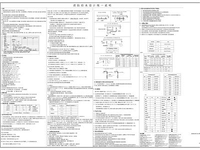 其他类型图纸 水消防设计说明
