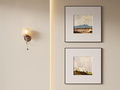 奶油风组合画 装饰画挂画