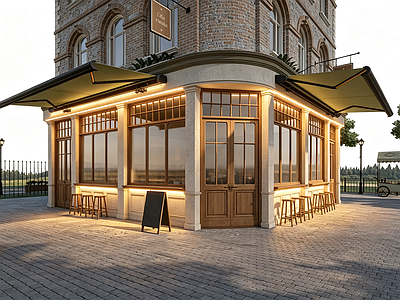 欧式餐饮建筑