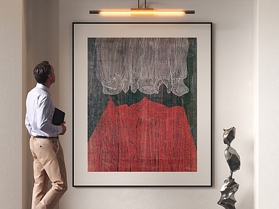 极简艺术挂画 画展