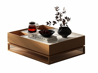 原木风茶几