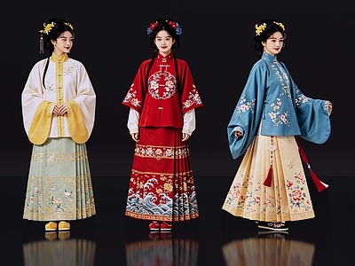 中式多人 2D古装人物 古装美女 古典美人 古风美女 影视剧角色
