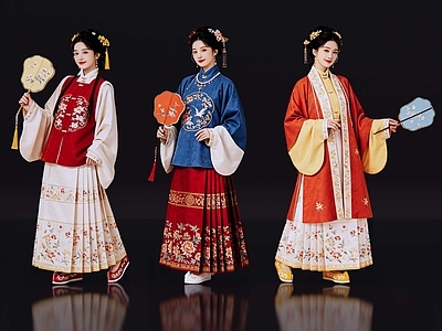 中式多人 2D古装人物 古装美女 古典美人 古风美女 影视剧角色