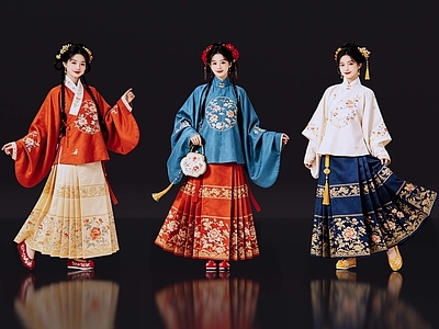 中式多人 2D古装人物 古装美女 古典美人 古风美女 影视剧角色