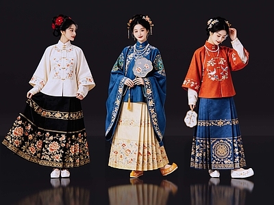 中式多人 2D古装人物 古装美女 古典美人 古风美女 影视剧角色
