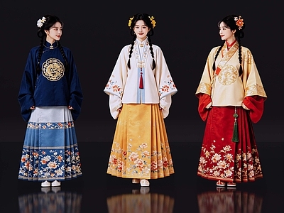 中式多人 2D古装人物 古装美女 古典美人 古风美女 影视剧角色