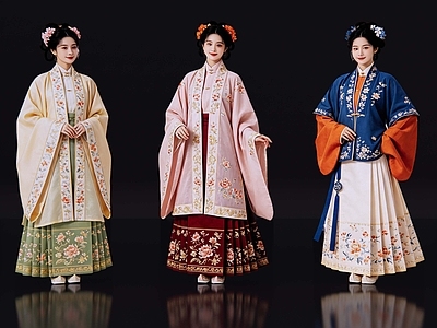 中式多人 2D古装人物 古装美女 古典美人 古风美女 影视剧角色