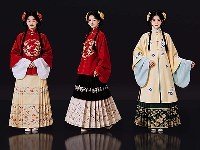 中式多人 2D古装人物 古装美女 古典美人 古风美女 影视剧角色