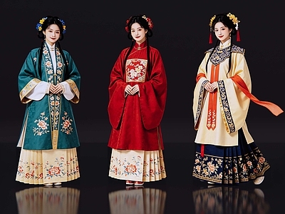 中式多人 2D古装人物 古装美女 古典美人 古风美女 影视剧角色