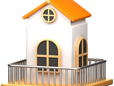 极简其他住宅外观 房屋 卡通建筑