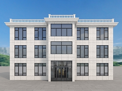 现代主义别墅外观 自建房别墅农村房 自建房 别墅 小房 农村房