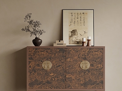 中古风玄关柜