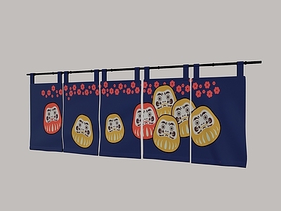 日式门帘