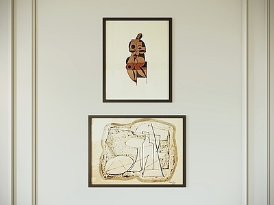 极简组合画 组合画 挂画组合 画框组合 墙面画 装饰挂画