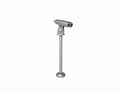 工业风其他公用器材 望远镜 景观小品 眺望镜 儿童玩具