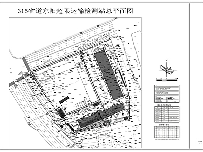 城市规划 超限运输检测站