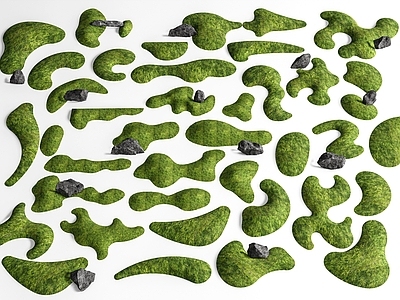 极简微地形 现代微地形 苔藓微地形 枯山水 庭院小品 景观造景
