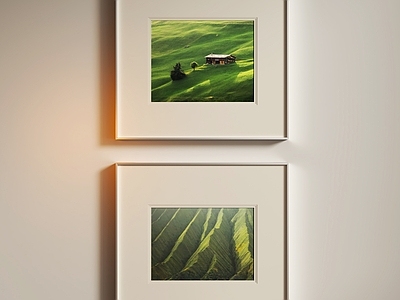 极简艺术展厅 艺术画