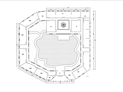 博物馆建筑 博物馆 苏式建筑 中式建筑 平立剖