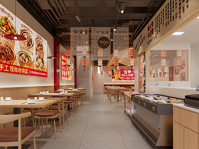 原木风中餐厅