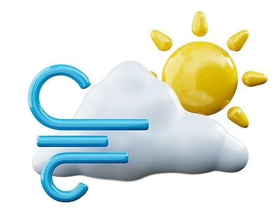 logo 云朵 太阳 卡通云朵 卡通太阳