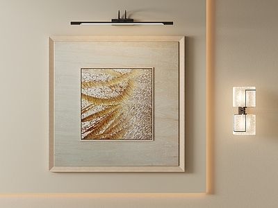 现代简约挂画 侘寂风肌理画 原木风装饰画 客厅方形挂画 肌理抽象挂画 玄关艺术挂画