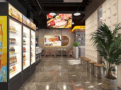 工业风烤肉店 东北烧烤 烤肉店 烧烤店 韩式烤肉