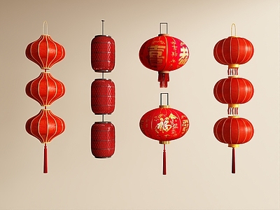 中式灯笼 灯笼 灯笼挂件