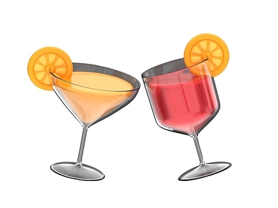 餐具 酒杯 红酒 卡通酒杯