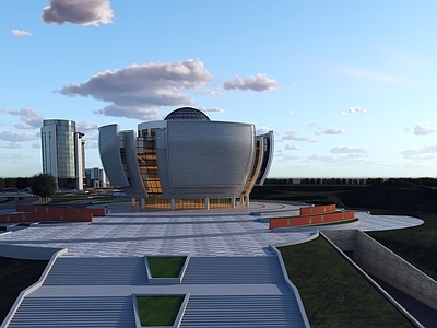 现代主义艺术风格建筑