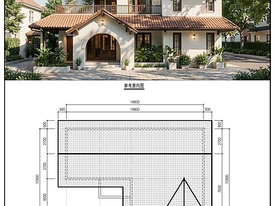 别墅建筑 乡村别墅
