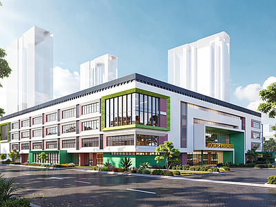现代主义学校建筑