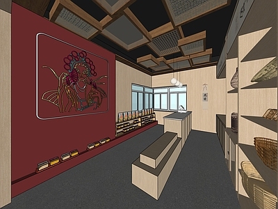 新中式茶叶店