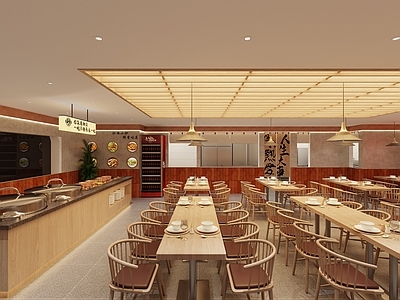 原木风中餐厅