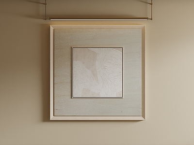 原木风挂画 侘寂曲线山水挂画 肌理线条装饰画 浅咖肌理挂画 日式线条挂画