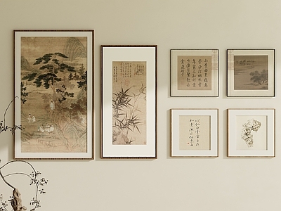 新中式宋式挂画