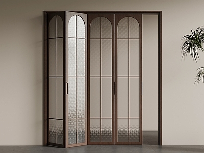 中古风折叠门