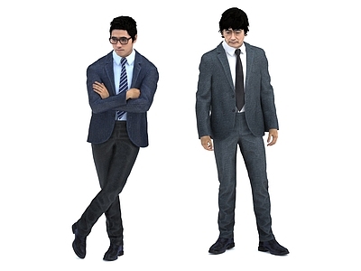 虚拟人物 男人 上班族 经理