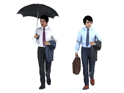 男人 男人 上班族 亚洲人