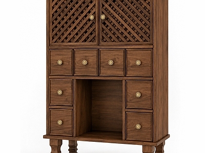 中古风储物柜