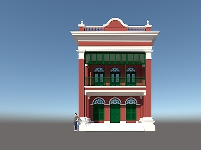 欧式古建风格建筑