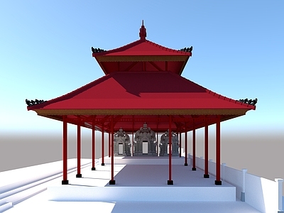 中式古建古建筑