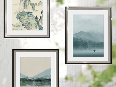新中式挂画 宋式挂画装饰画 立轴卷轴挂画 中式装饰品挂画 复古装饰品挂画
