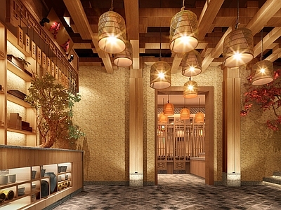 新中式茶叶店