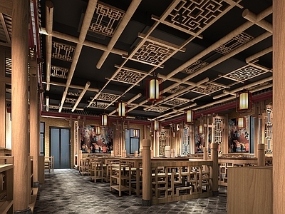 中式火锅店