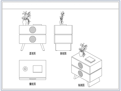 柜子 中古床头柜